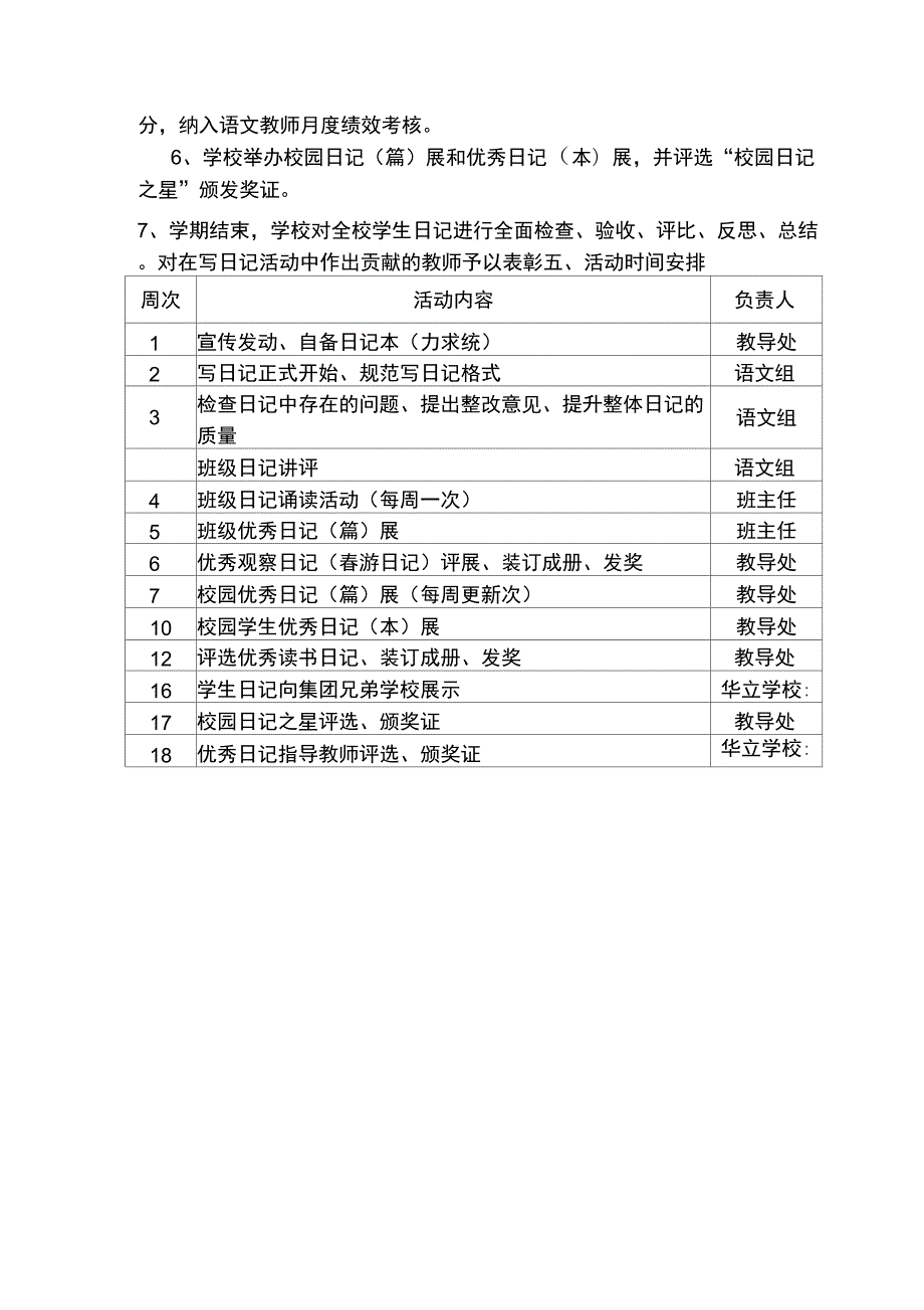 学生写日记活动方案.doc_第2页