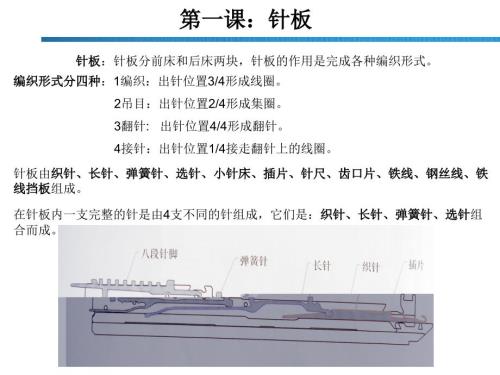 电脑横机机修课程.ppt