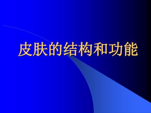 皮肤性病学专业全套课件.ppt