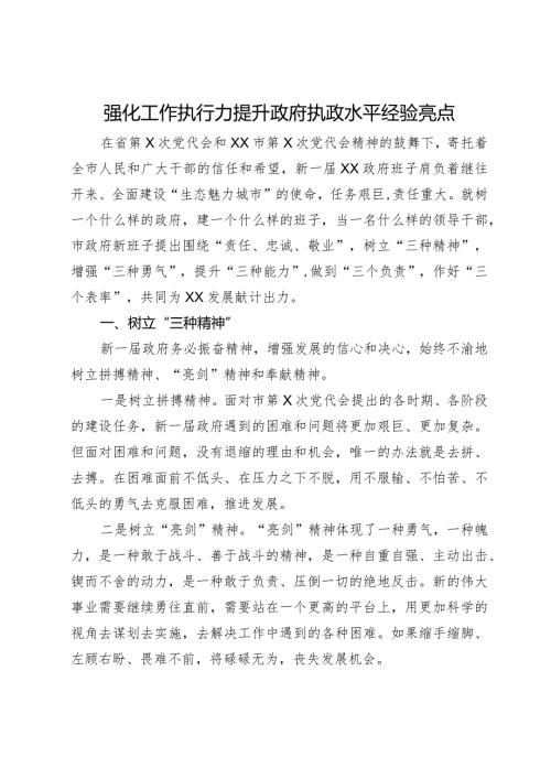 在强化工作执行力提升政府执政水平会议上的讲话(1).docx