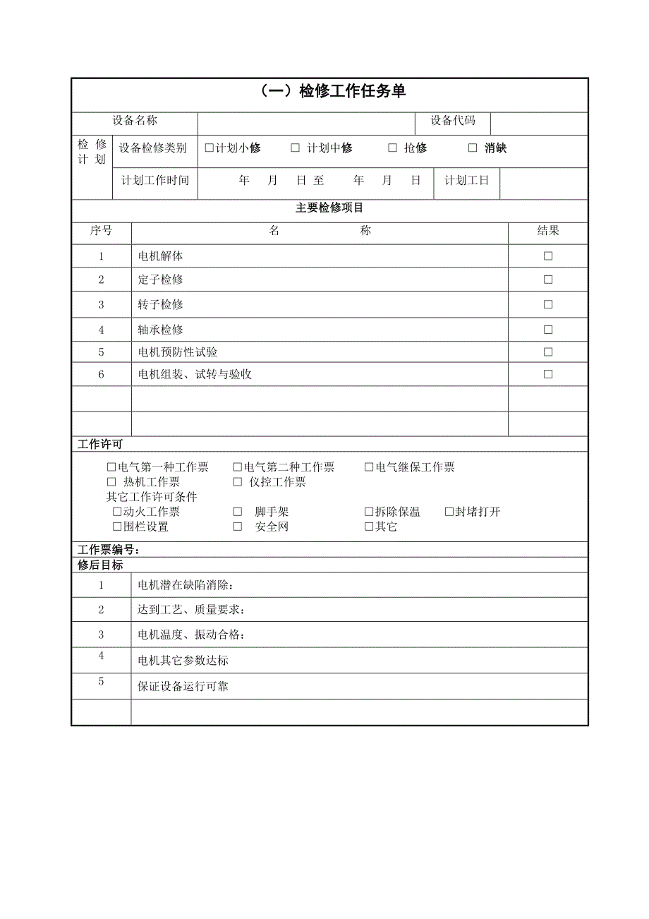 电动机检修作业指导书.doc_第2页