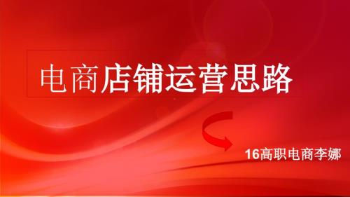 电子商务运营方案.ppt