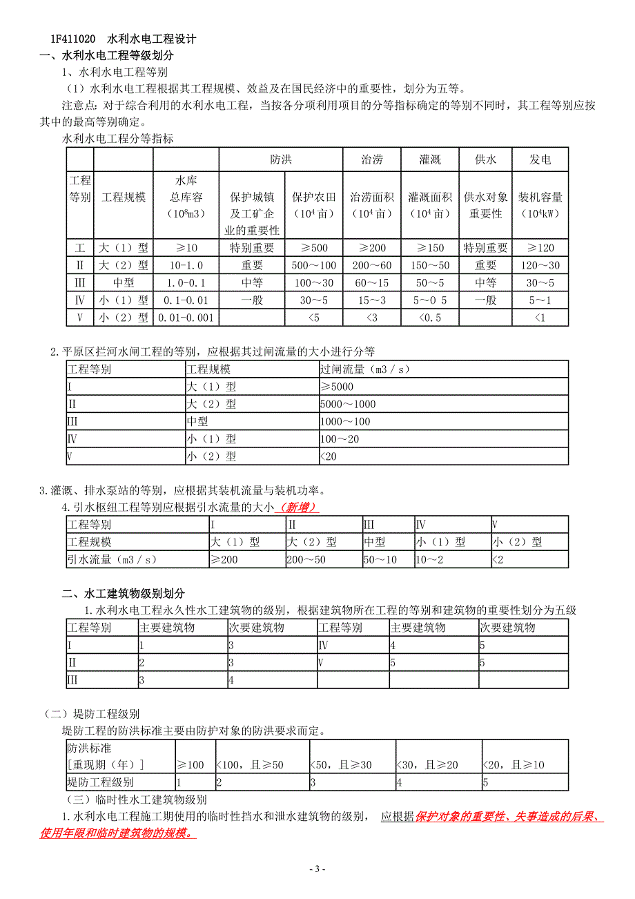 一级建造师考试水利水电实务讲义整理刘永强第一章P1143.doc_第3页