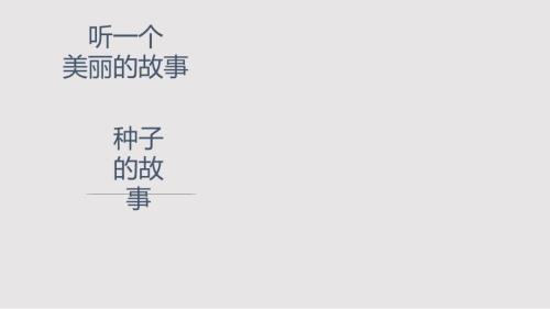 一粒种子的故事PPT课件.pptx