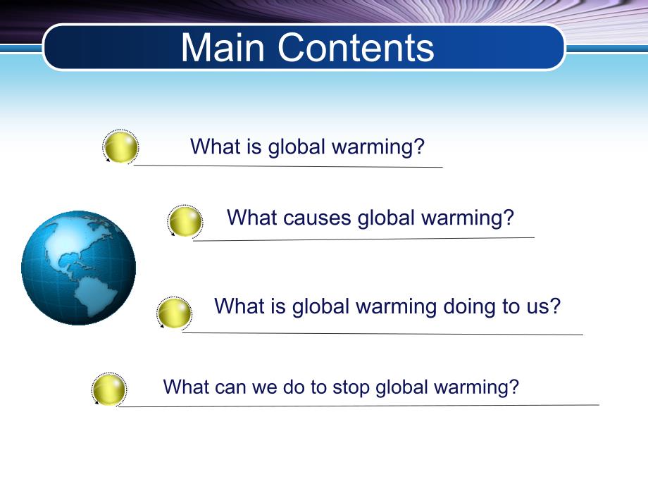 大学英语演讲globalwarming.ppt_第2页