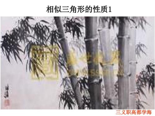 相似三角形的性质1.ppt