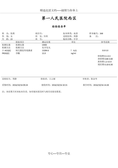 孕检化验单模板.docx