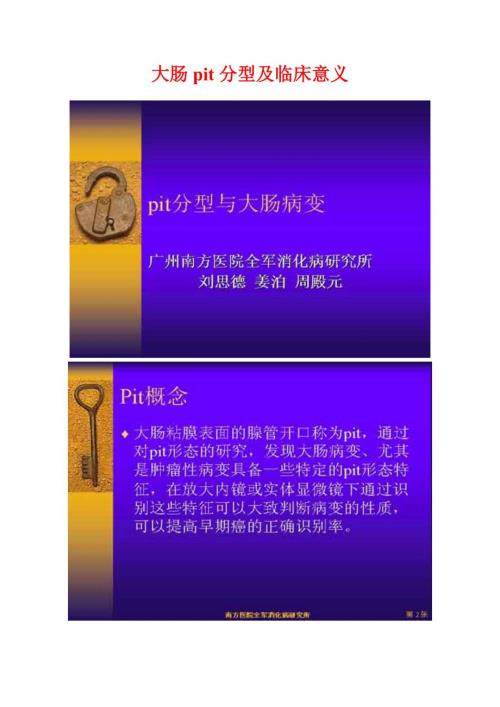 大肠pit分型及临床意义.doc