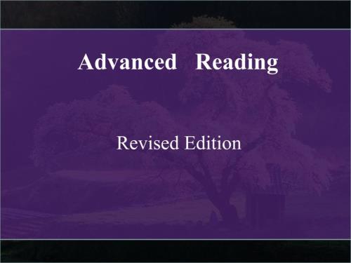 研究生英语阅读教程提高级第三版教学课件Lesson2.ppt