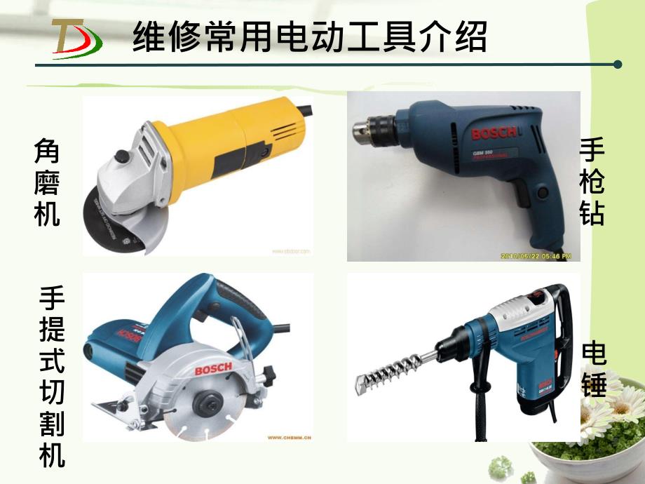 电动工具安全注意事项及操作规程.ppt_第3页