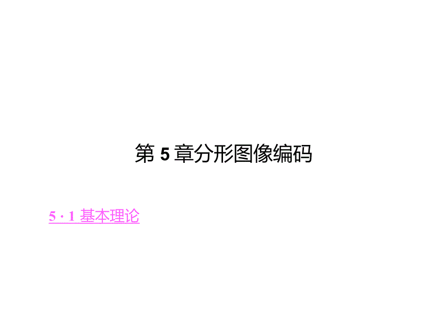 大学课件图像压缩编码方法第5章分形图像编码.doc_第2页