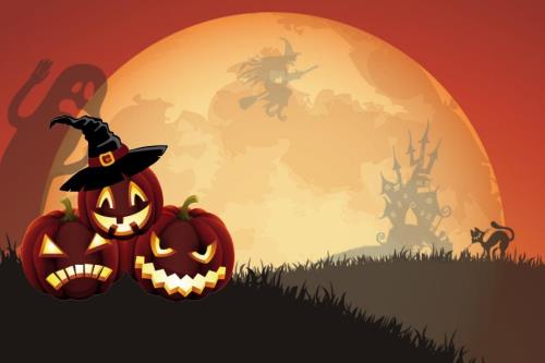 PPTHalloween万圣节英语介绍.ppt