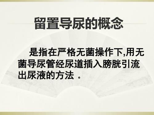 留置导尿管护理查房课件.ppt