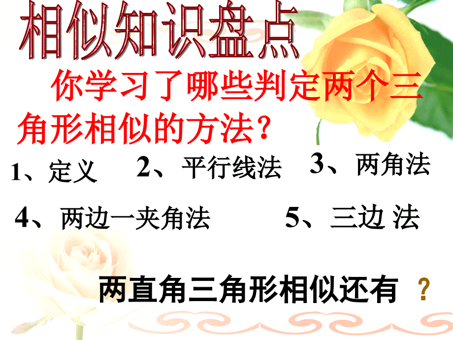 相似三角形的判定复习课.ppt_第2页