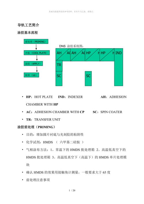 track工艺介绍.doc