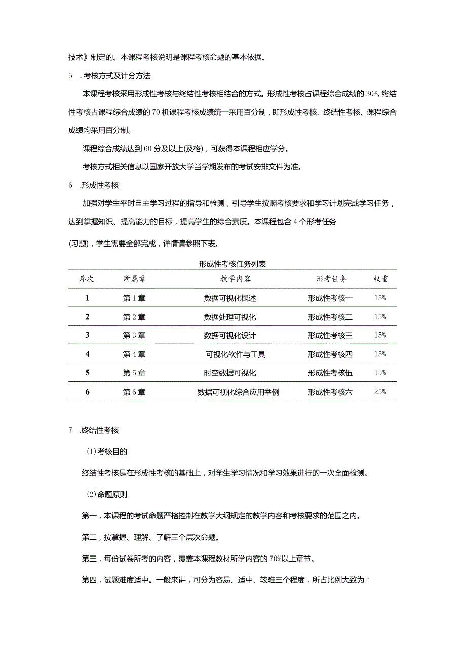 国家开放大学20232024《《数据可视化技术》模拟试卷及答案解析（2024年）.docx_第2页