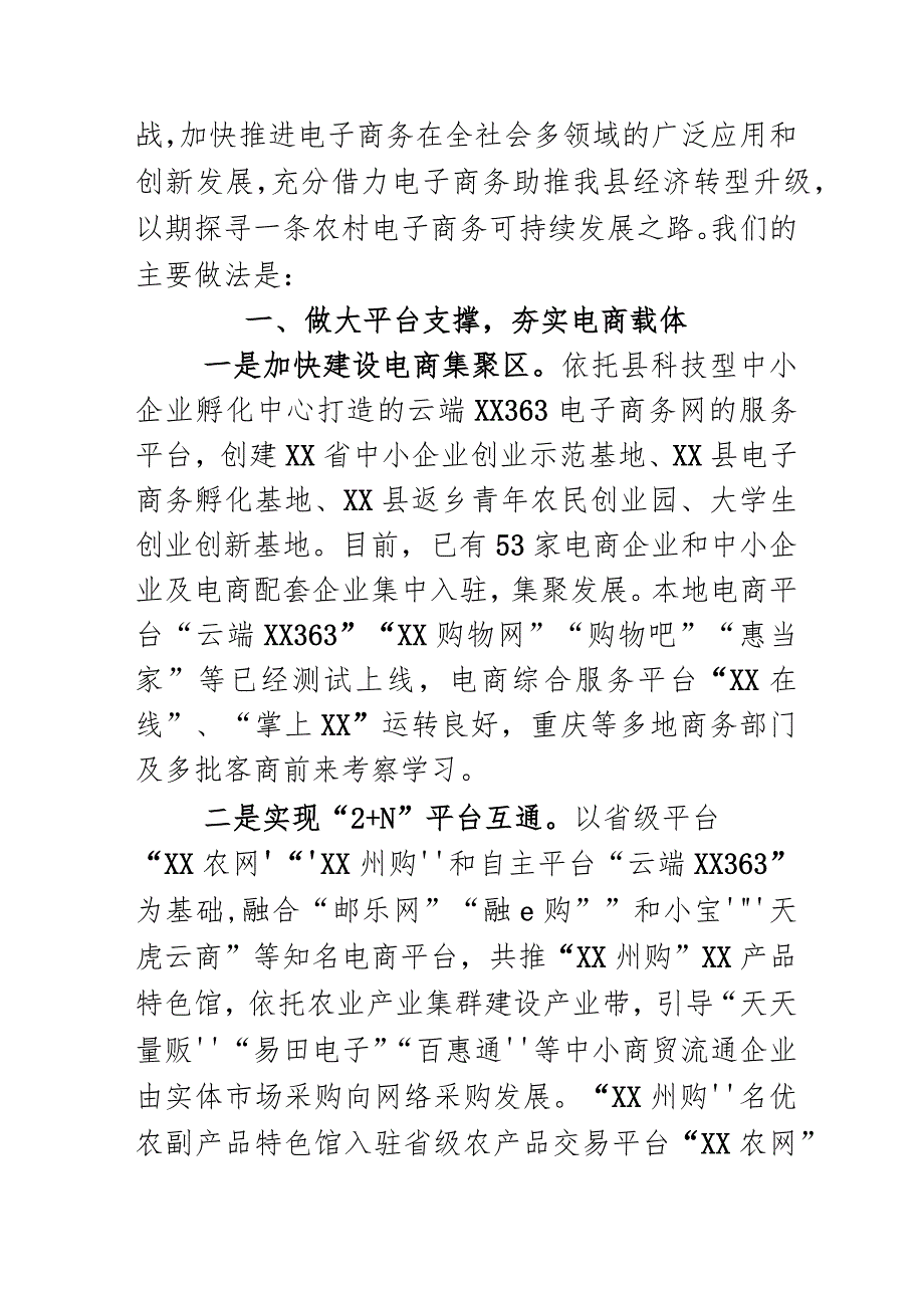 农村电子商务发展的实践与探索(1).docx_第2页