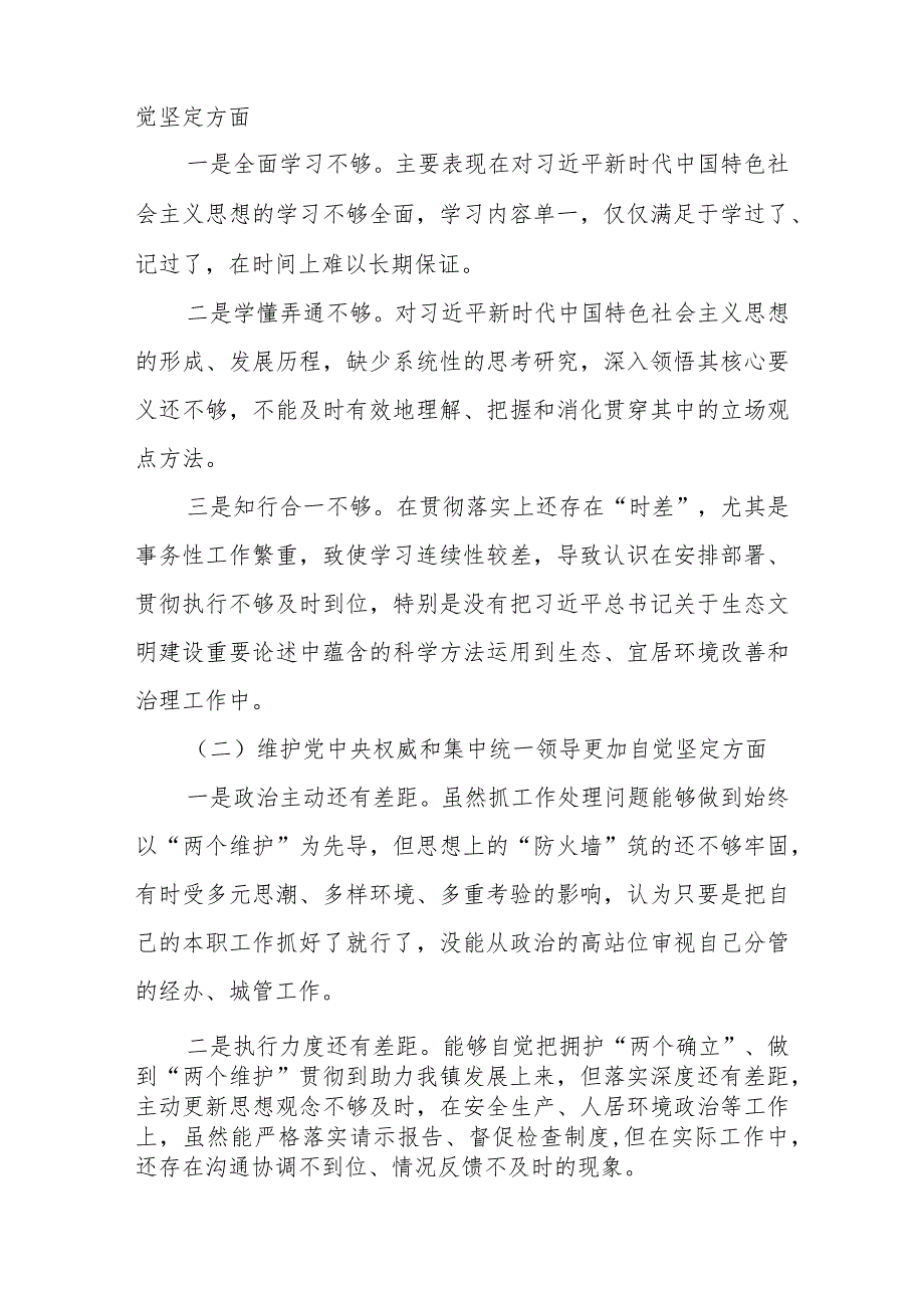 2024年围绕“践行宗旨服务人民、求真务实狠抓落实”等六个方面对照检查材料.docx_第2页