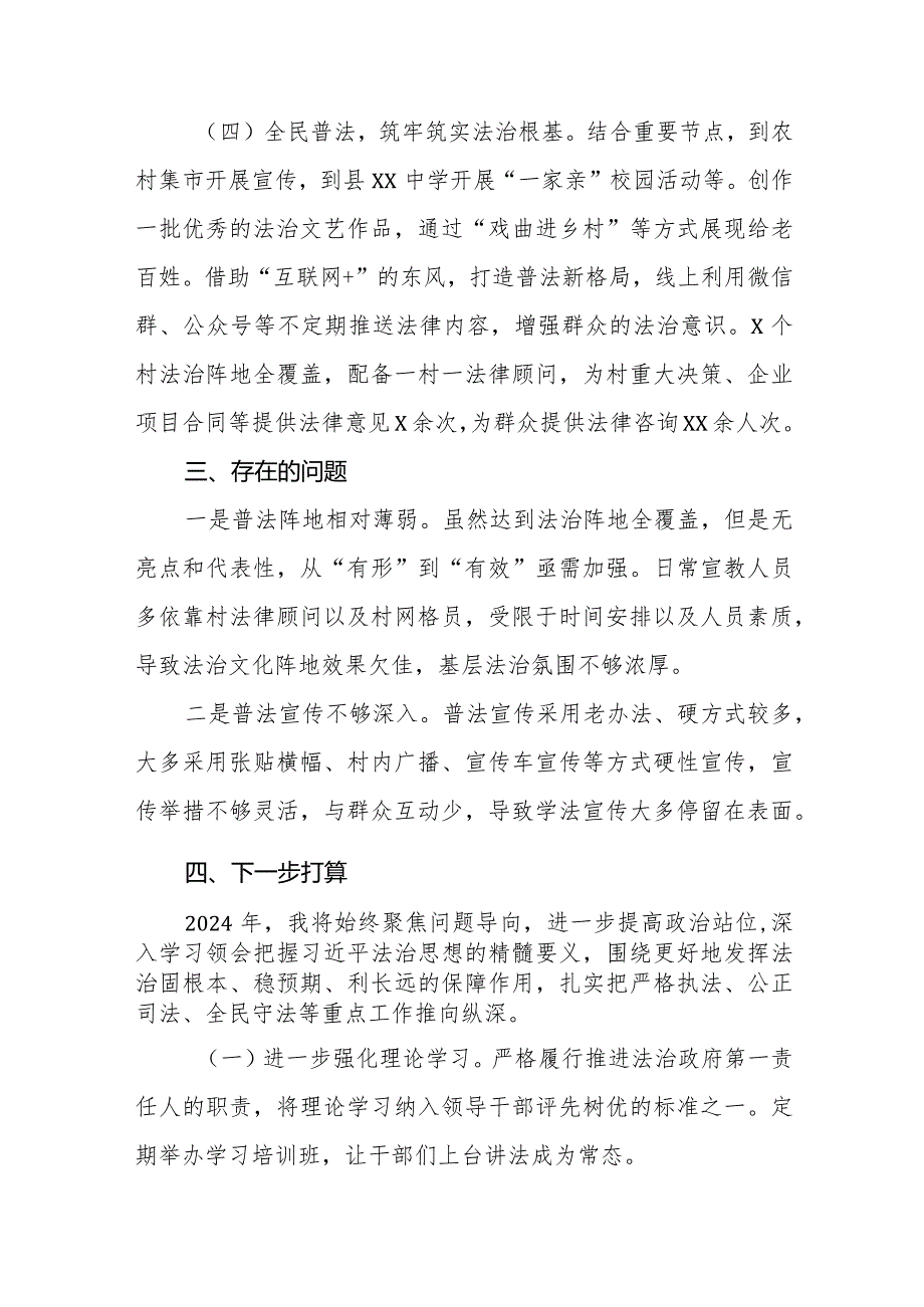 镇长2023述法报告八篇.docx_第3页