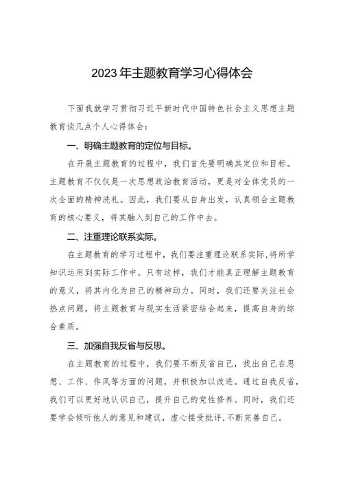 村干部关于第二批主题教育学习心得体会八篇.docx