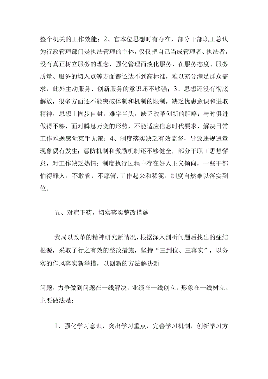 2024年单位自查自纠报告五章.docx_第3页