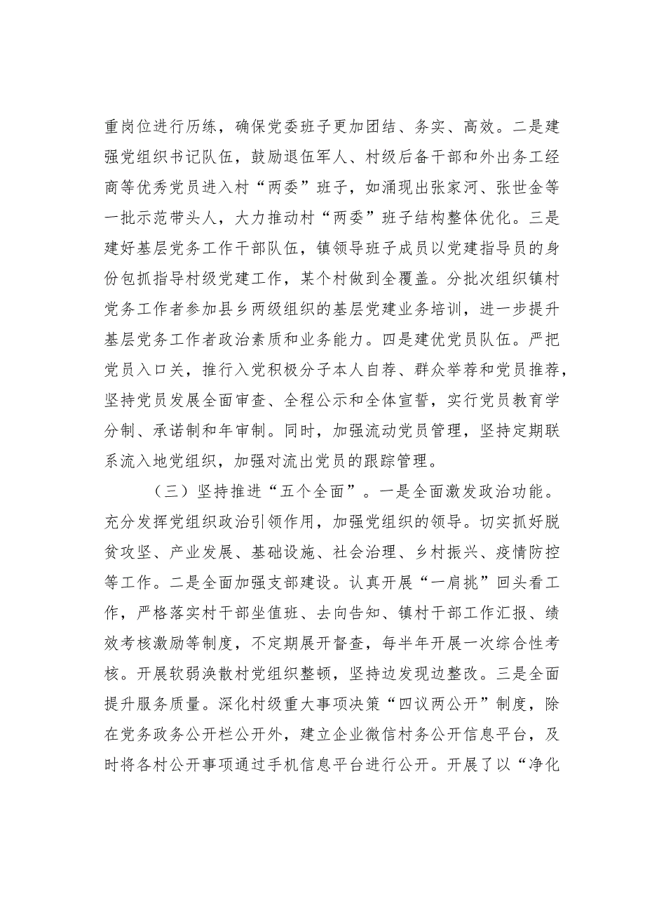 某某镇各党支部党建工作情况的调研报告(1).docx_第2页