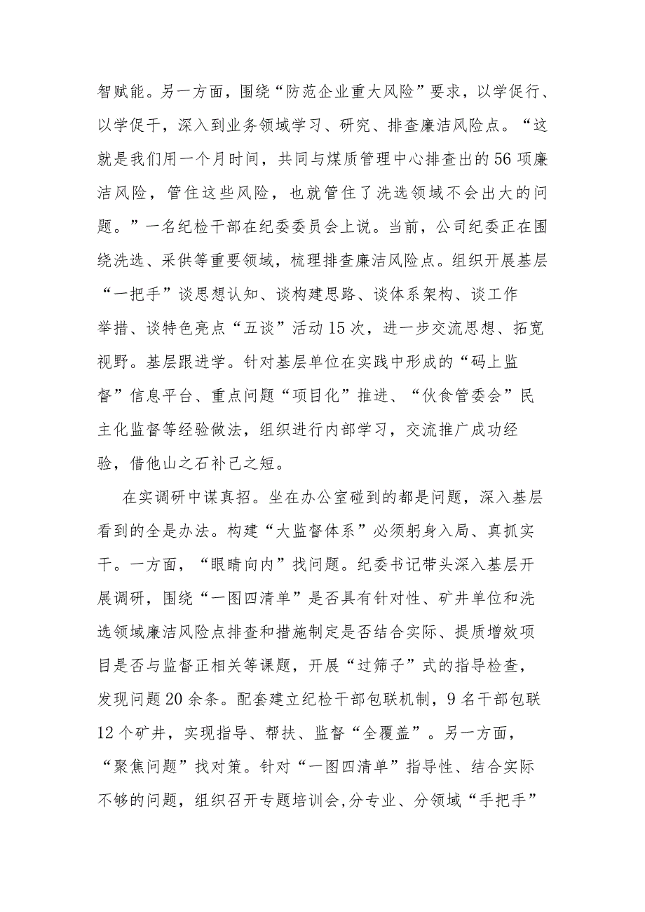 在国有企业纪检监察大监督体系建设推进会上的汇报发言(2).docx_第2页