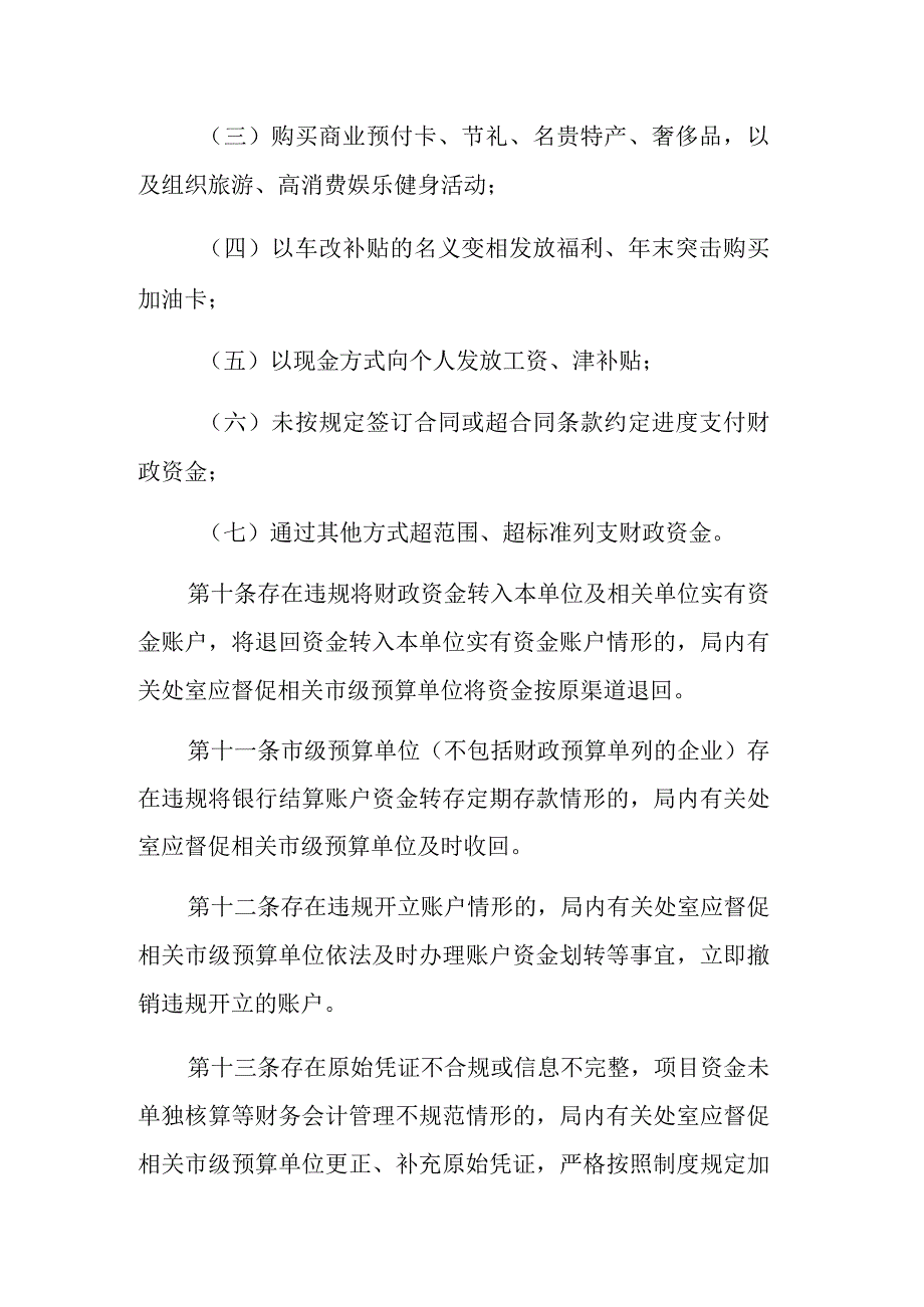 重庆市预算执行监督专项行动问题纠偏整改规则（试行）.docx_第3页