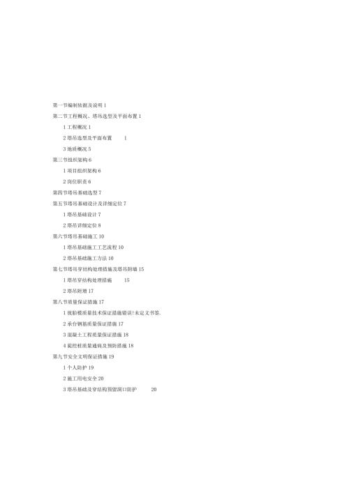 塔吊基础专项施工方案.docx