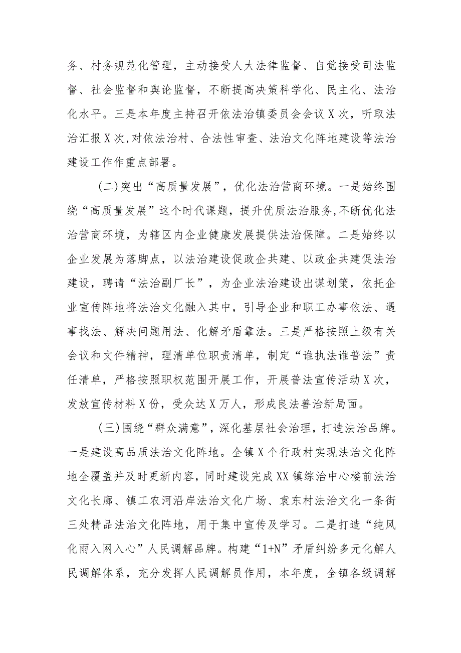 镇委书记2023述法报告八篇.docx_第2页