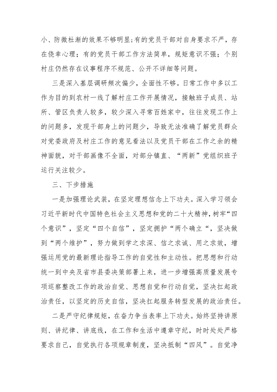 镇党委书记2023全面从严治党述责述廉报告(1).docx_第3页