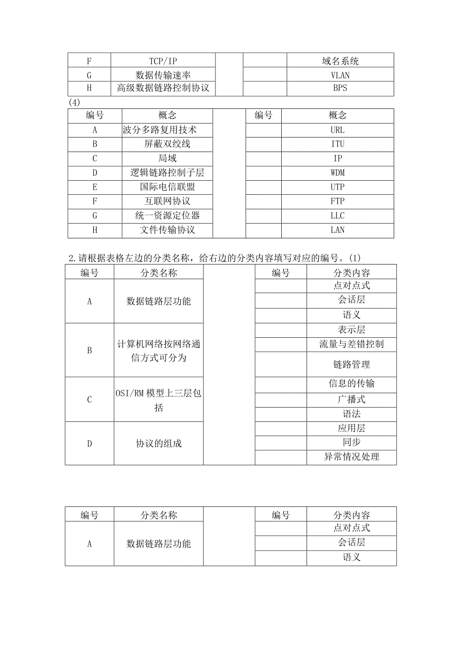 国家开放大学20232024《计算机网络》模拟试卷及答案解析（2024年）.docx_第2页