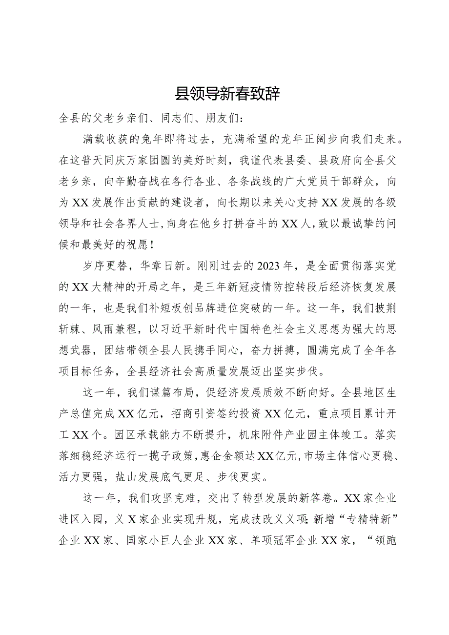 县领导在2024年新致辞.docx_第1页