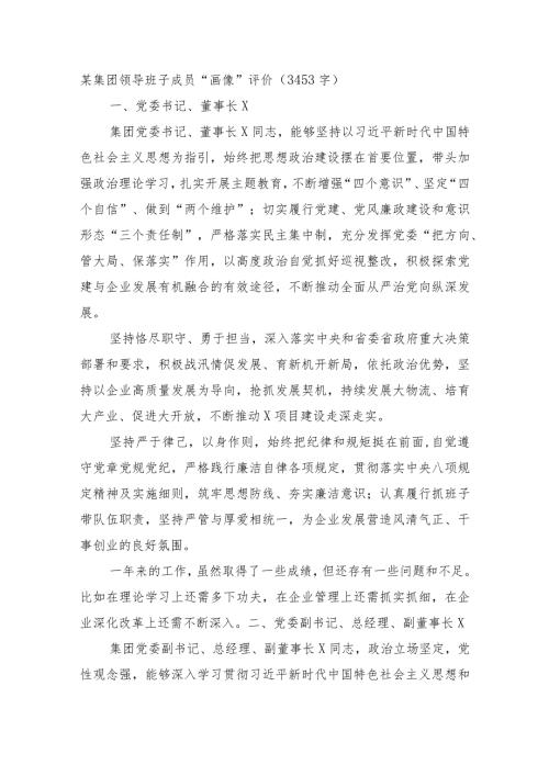 国企成员“画像”评价.docx