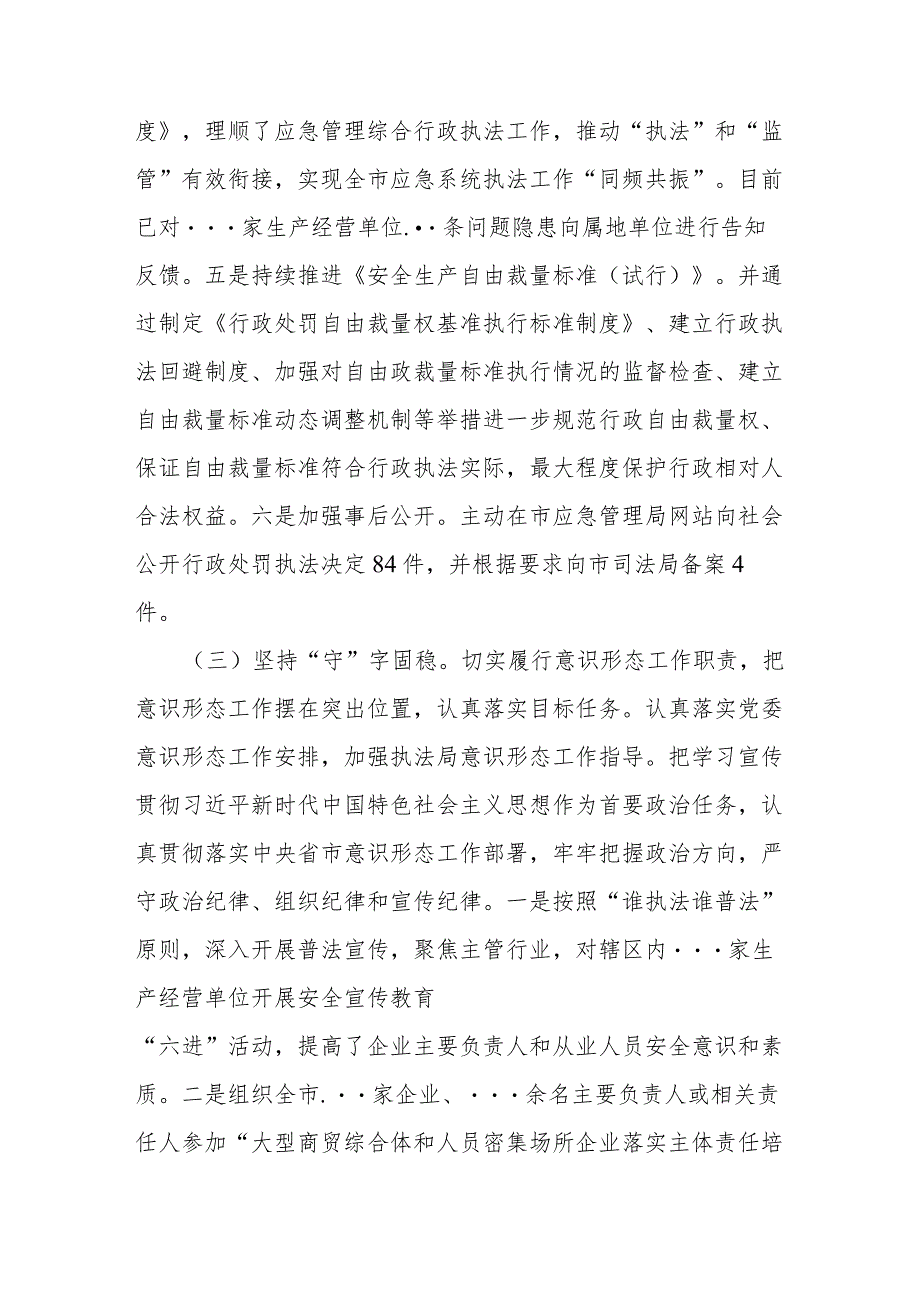 执法局局长2023年述职报告(1).docx_第3页