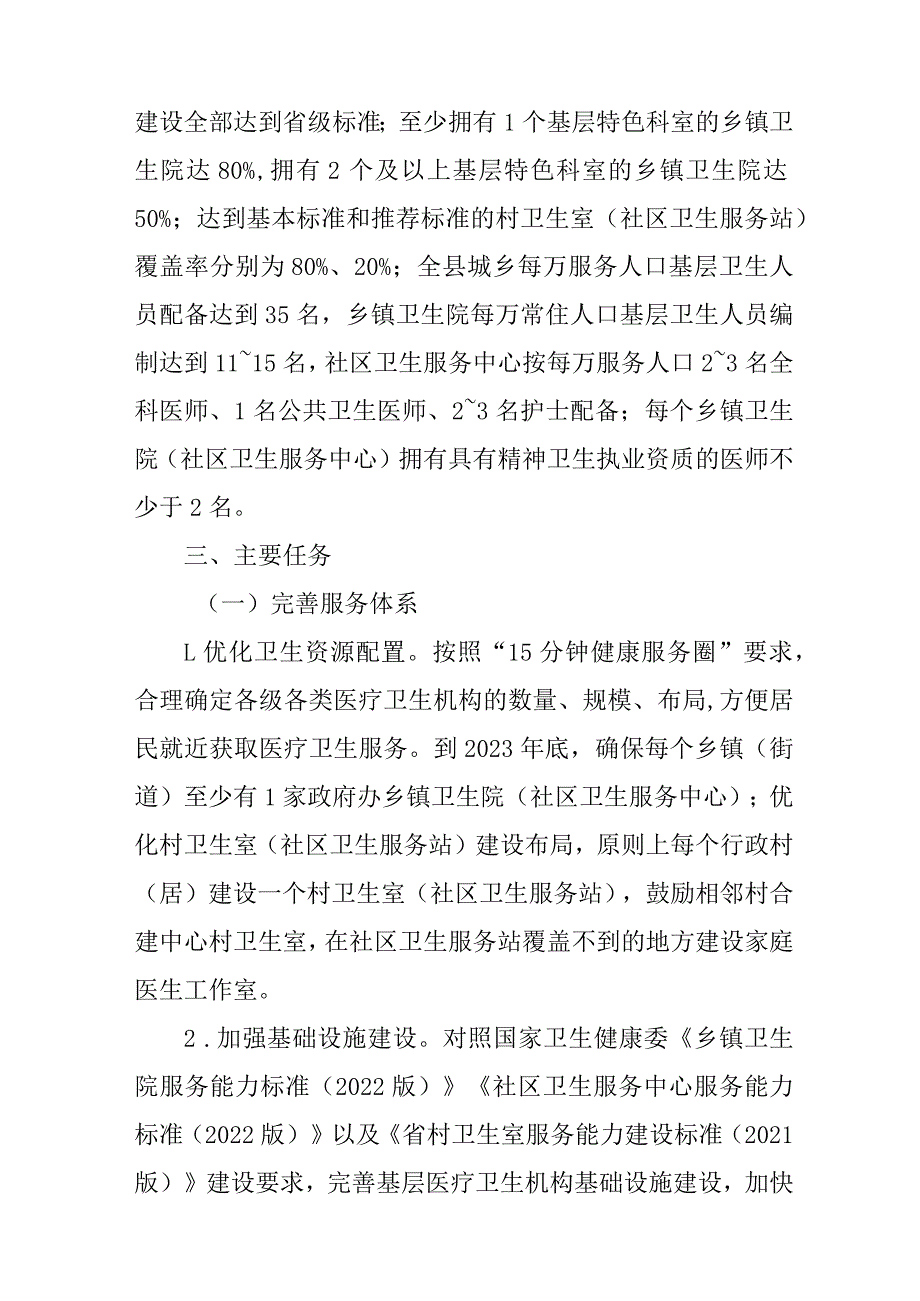 新时代基层医疗卫生服务能力提升三年行动方案.docx_第2页