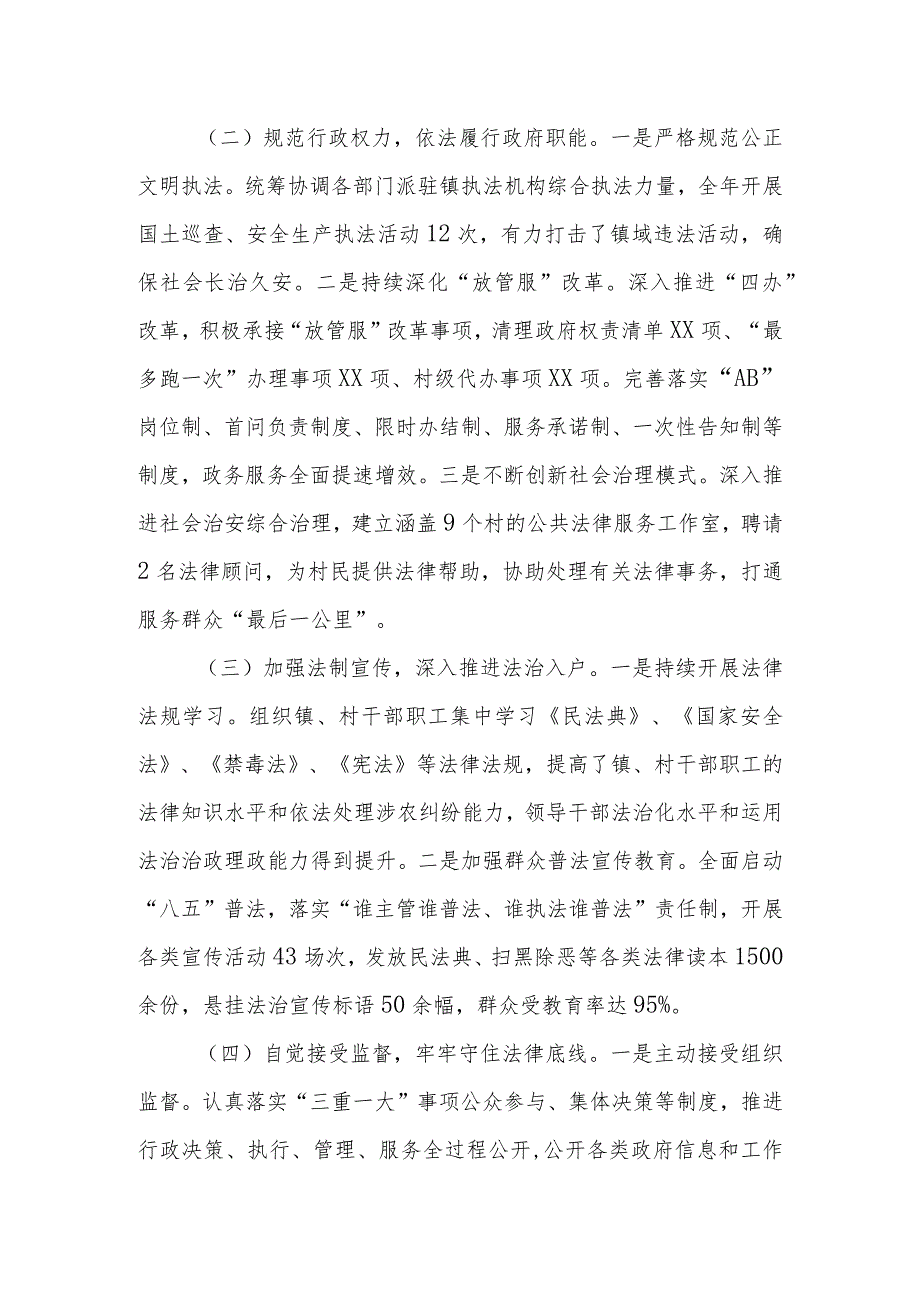 XX镇2023述法报告.docx_第2页