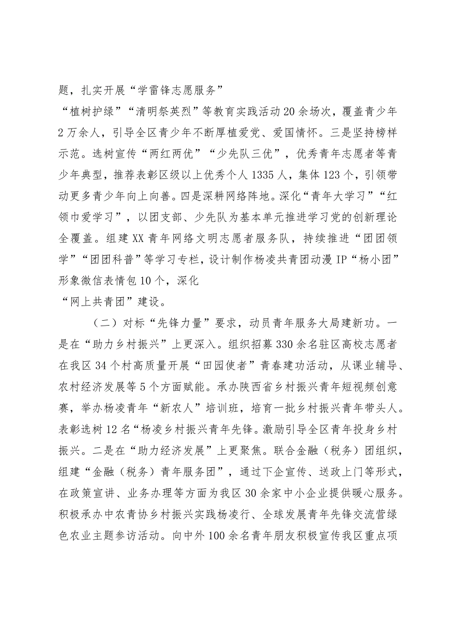 共青团2023年工作总结及2024年工作计划的报告.docx_第2页