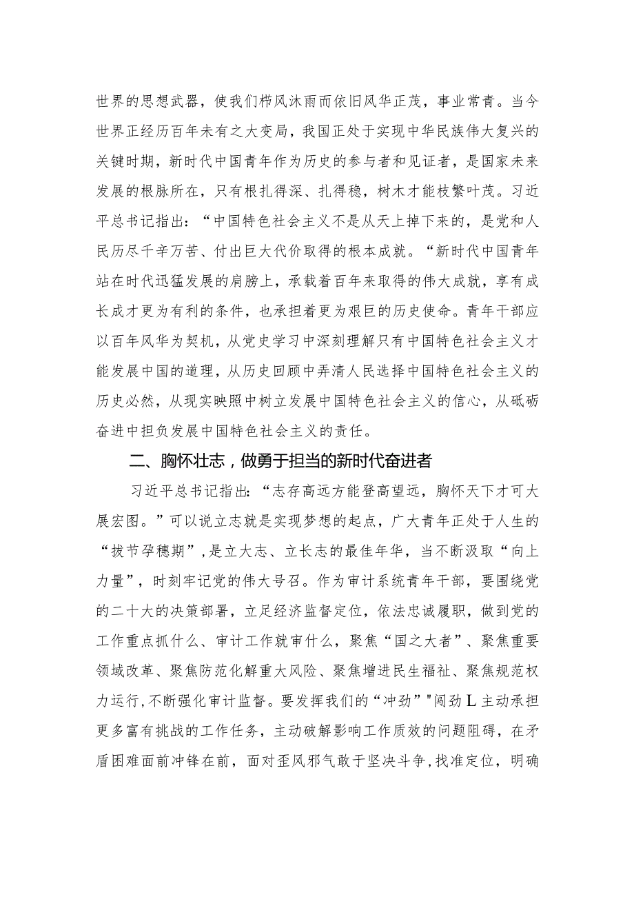 交流发言：以青之我+推动审计事业高质量发展.docx_第2页