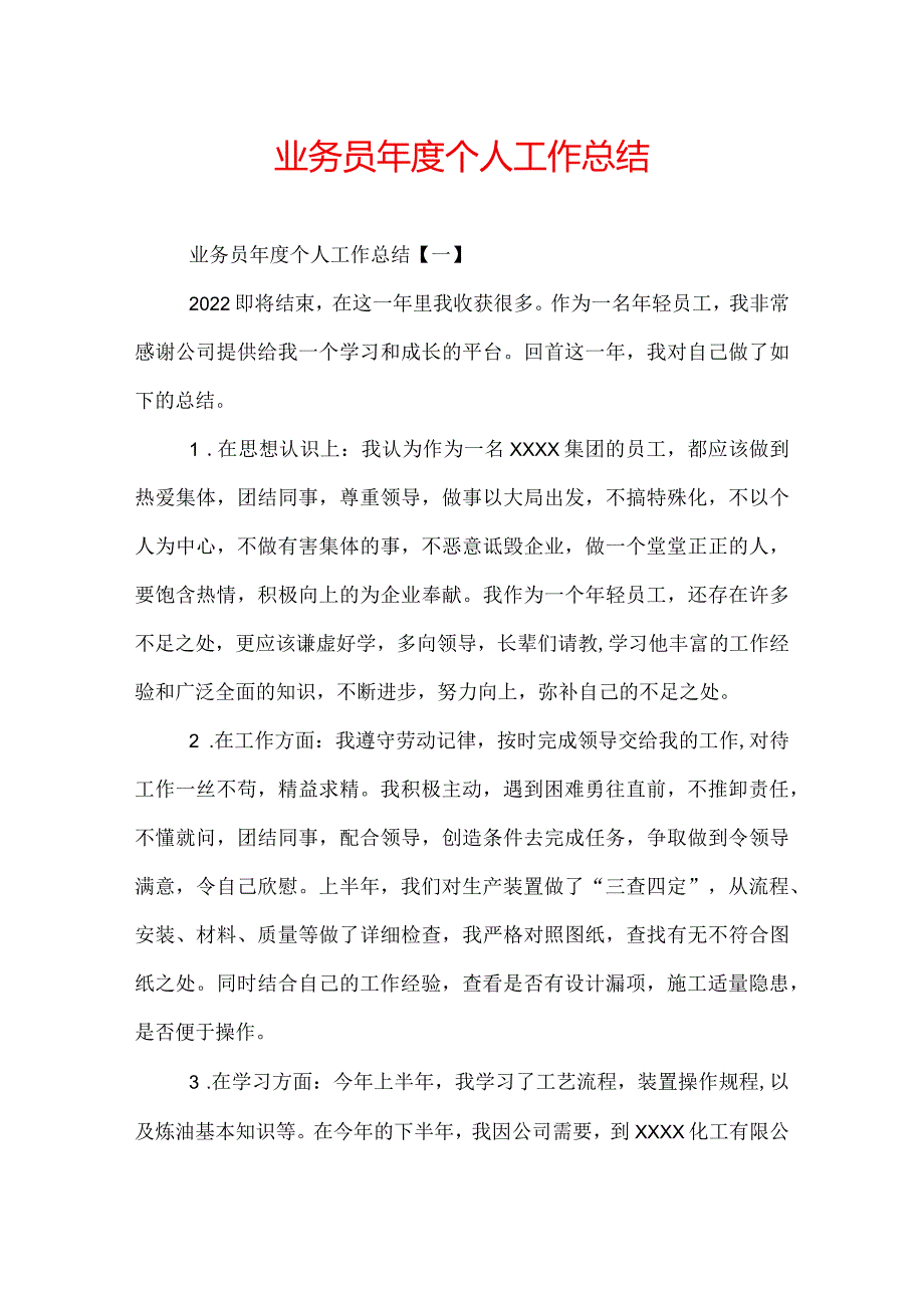 业务员个人工作总结.docx_第1页