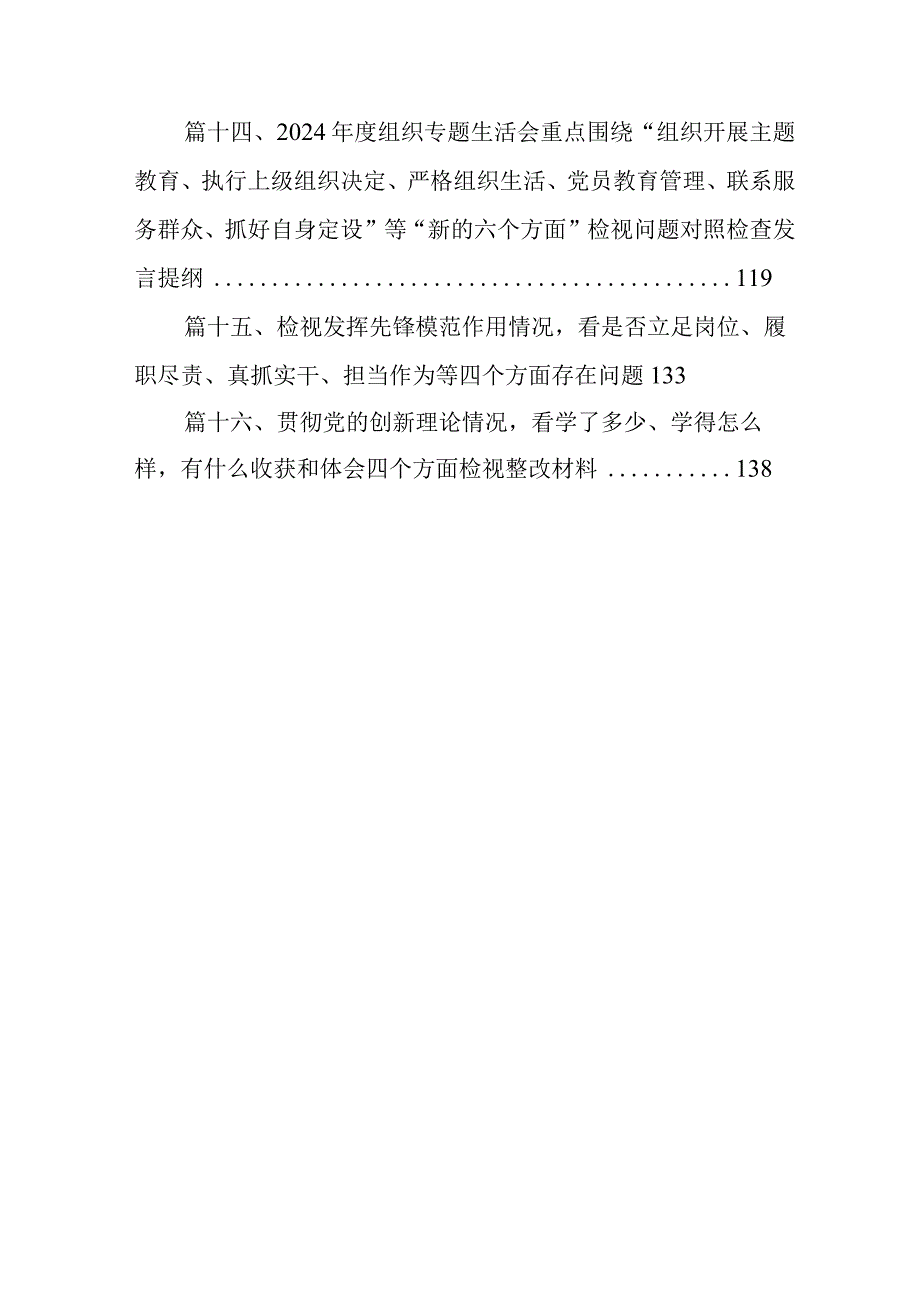 2024年2月党支部班子“执行上级组织决定、执行上级组织决定、严格组织生活、加强党员教育管理监督、联系服务群众、抓好自身建设”等方面.docx_第3页