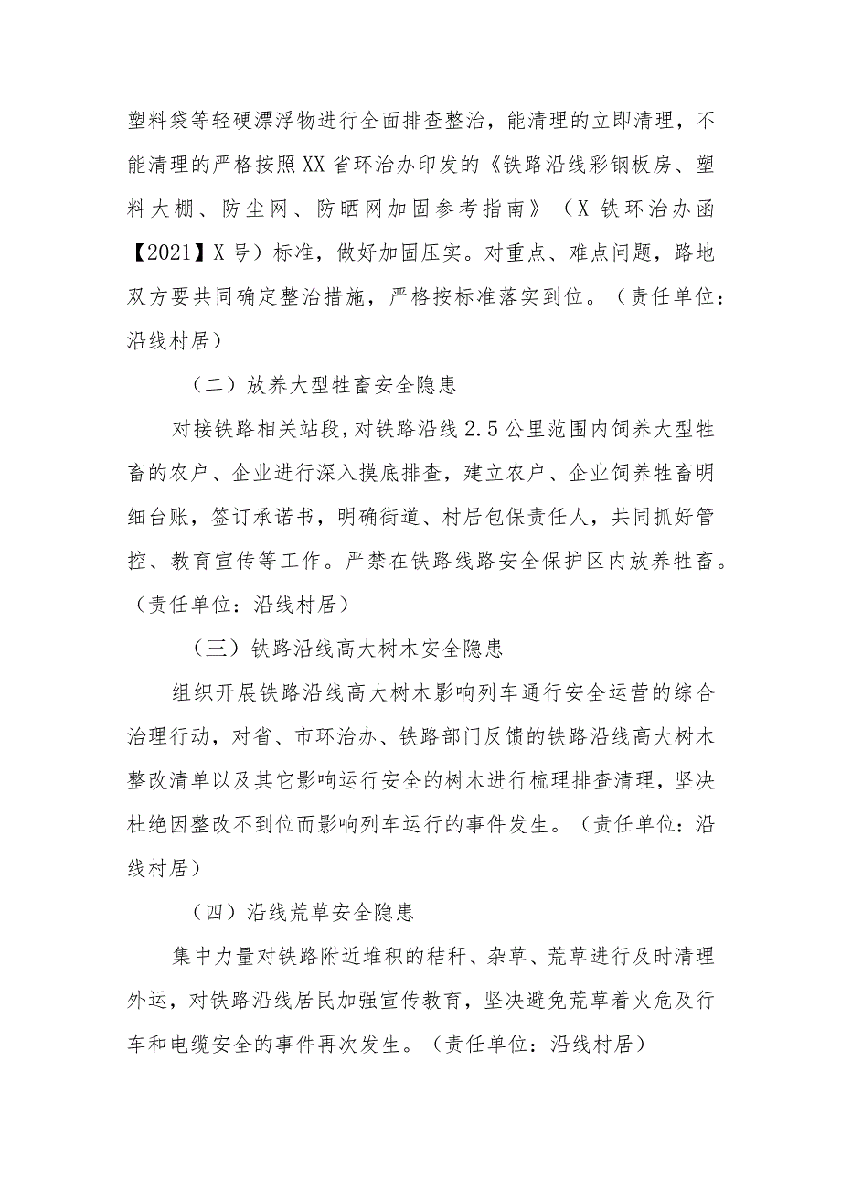 XX街道铁路沿线环境综合治理专项整治工作方案.docx_第2页