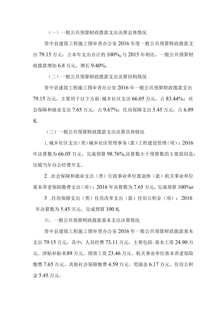 资中县建筑工程施工图审查办公室部门决算编制说明.docx_第2页