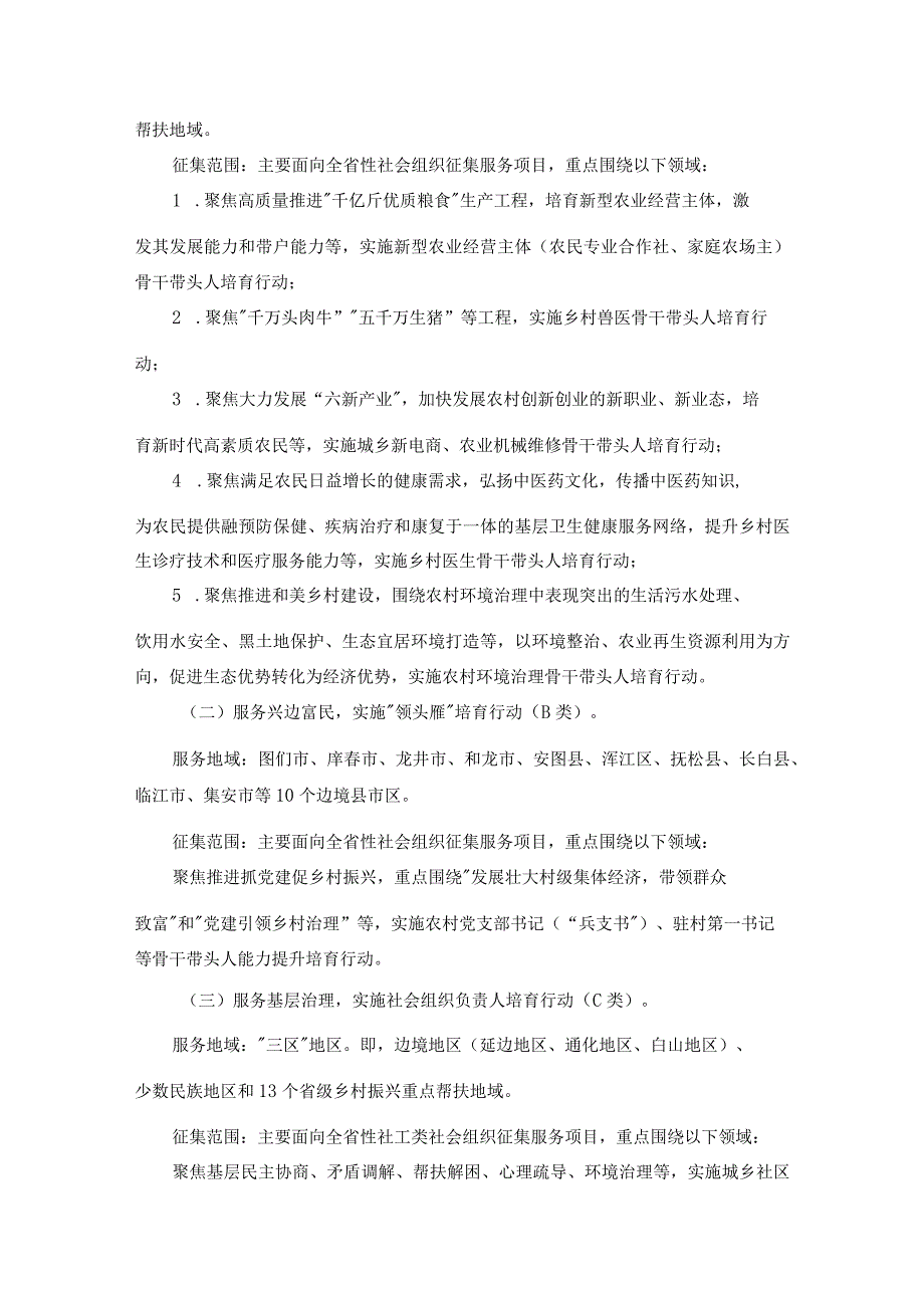2024年省财政支持社会组织参与社会服务暨助力乡村振兴、服务高质量发展人才支持项目实施方案全文及合同模板.docx_第2页