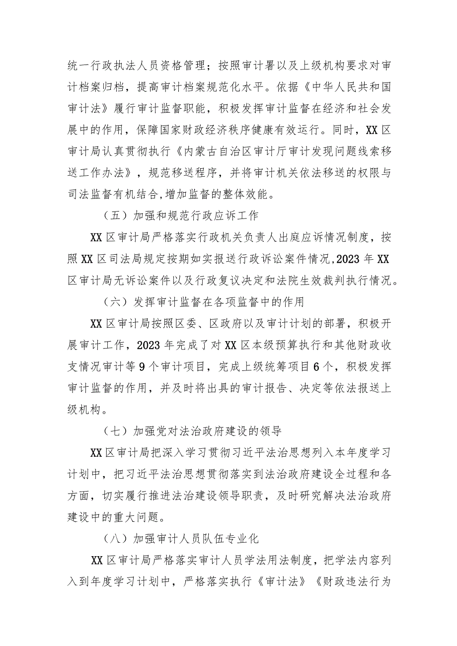 审计局2023工作总结汇编（4篇）.docx_第3页