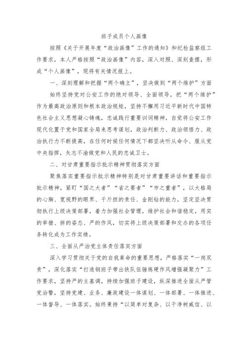 班子成员个人画像.docx
