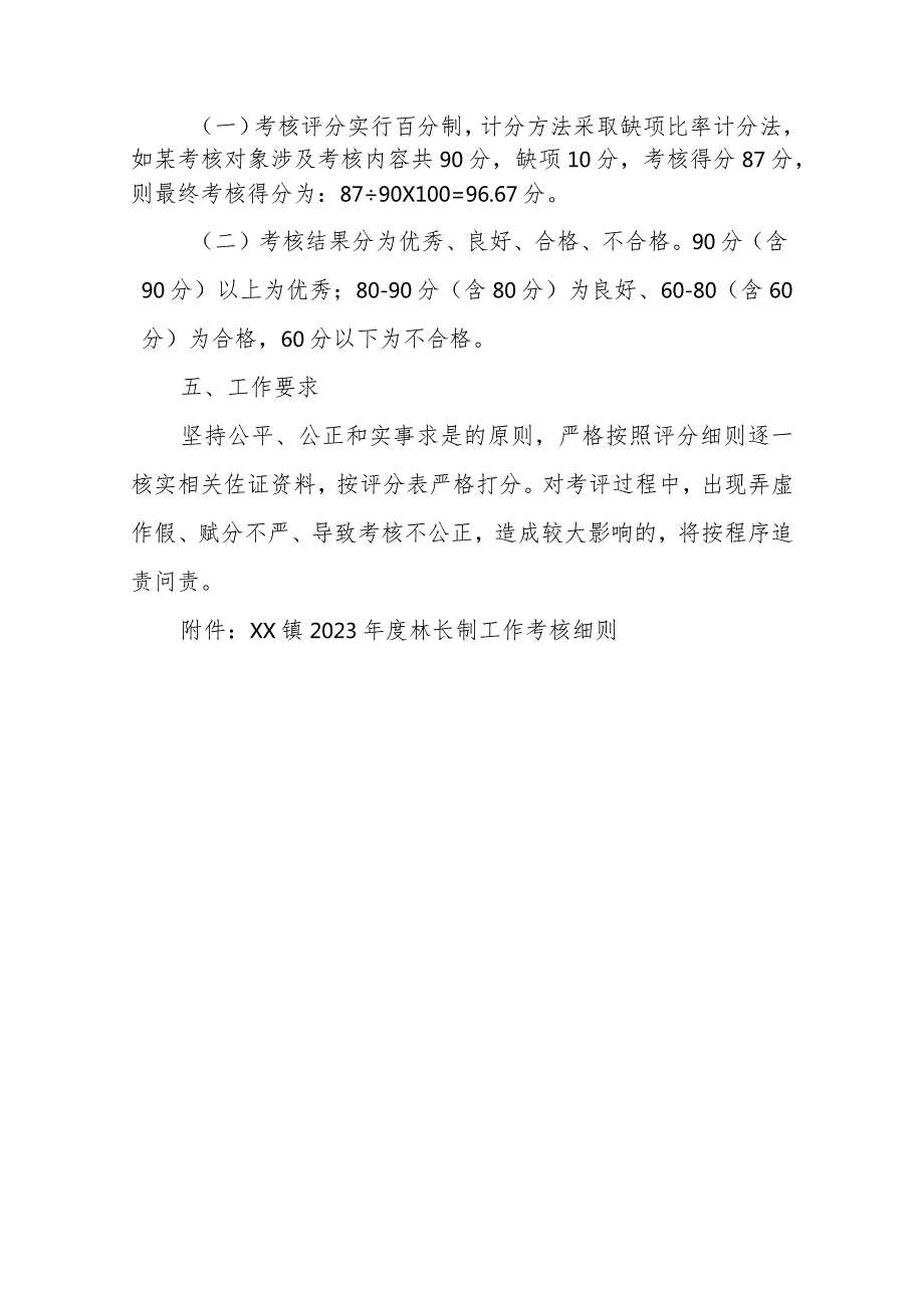 XX镇2023林长制工作考核方案.docx_第2页