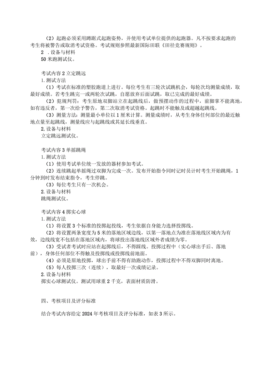 773运动训练类专业技能操作考试大纲.docx_第2页