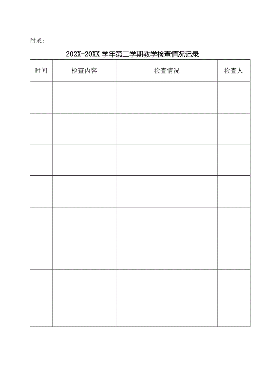 XX水利水电职业学院关于202X—20XX第二学期集中教学检查的通知（2024年）.docx_第2页