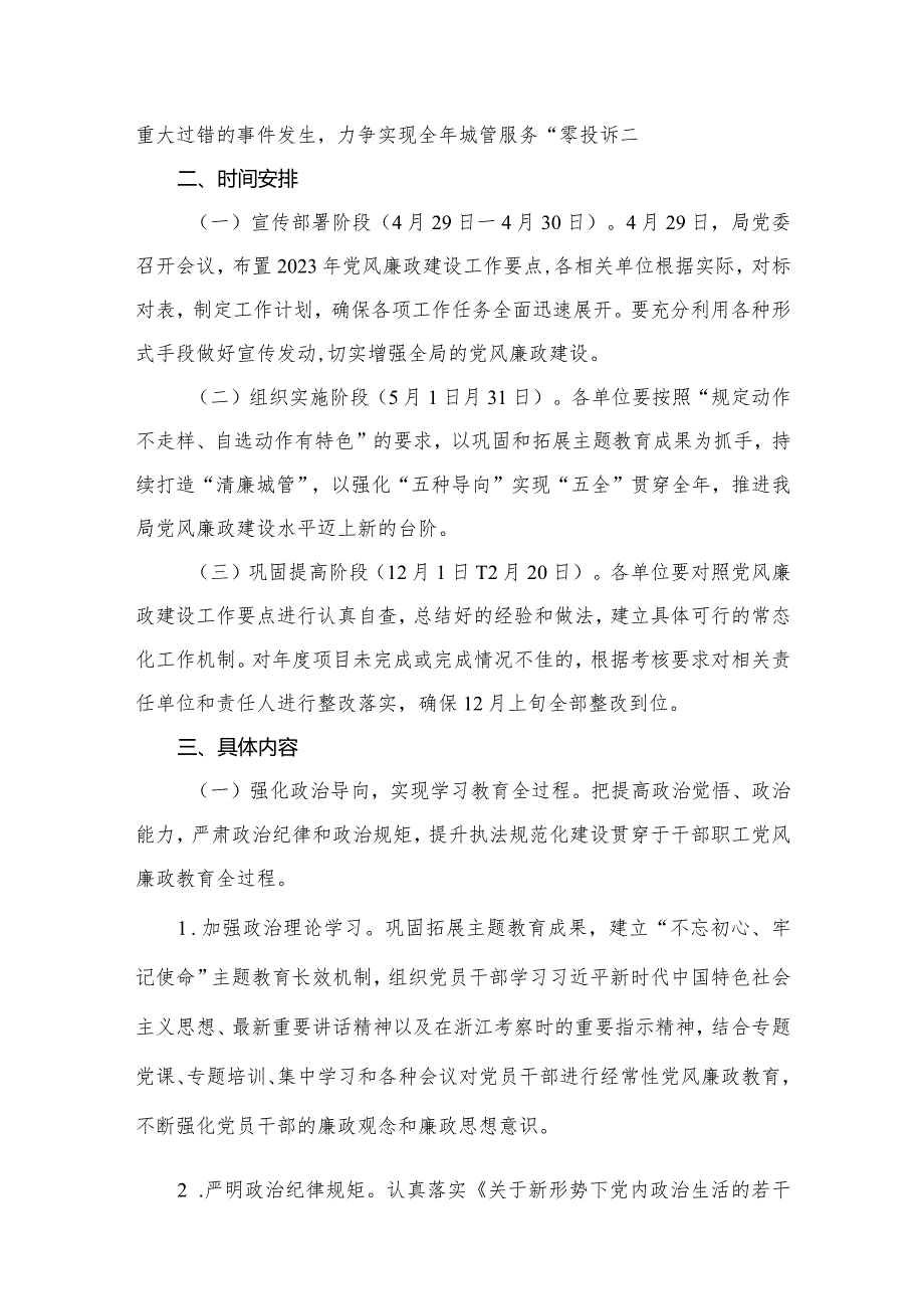 党风廉政建设工作计划工作要点最新精选版【六篇】.docx_第3页